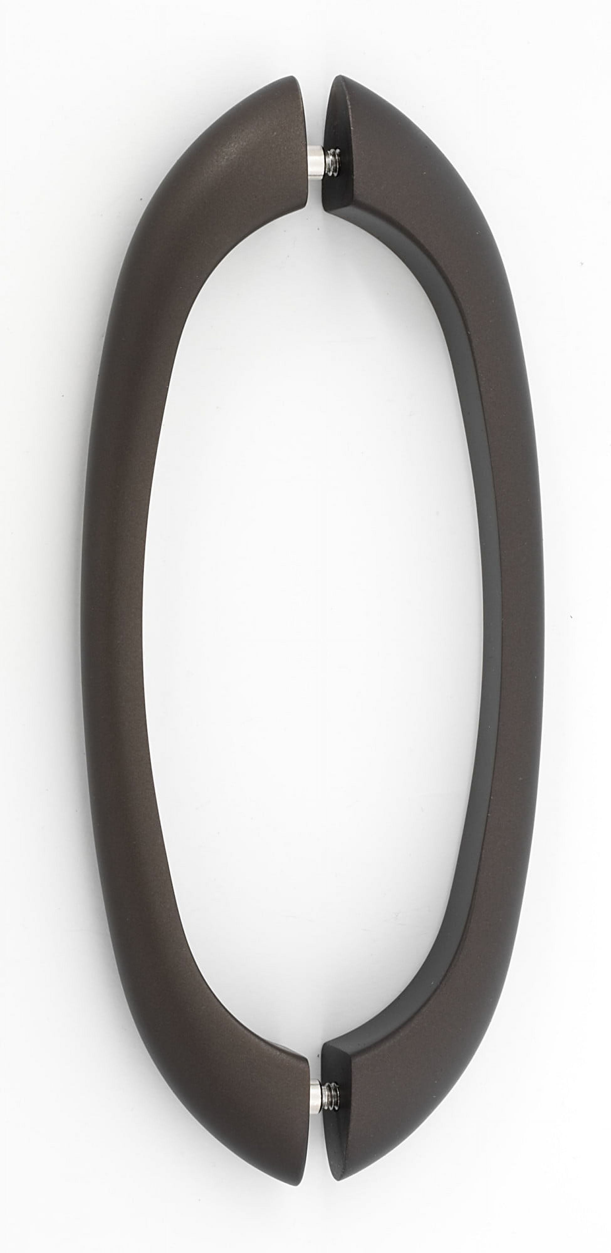 Alno G855-8-CHBRZ C855 Luxury Contemporary 8" Center To Center Back To Back Door Pulls -
