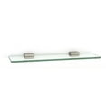 thumbnail image 1 of Alno A6550-18 Cube 18" Wide Glass Shelf - Nickel, 1 of 6