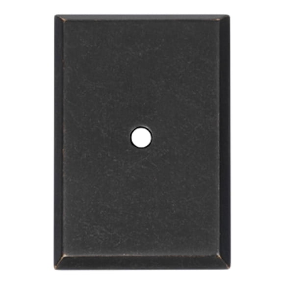 Alno A610-38-BARC 1 1/2 Inch Rectangle Backplate Barcelona