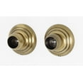 thumbnail image 1 of Arch Shower Rod Brackets with Brass Construction, Antique English, Showers, Brass / Antique Brass, 1 of 7