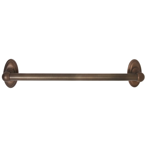 Alno A8023-18-CHBRZ Classic Traditional 18" Grab Bar Chocolate Bronze