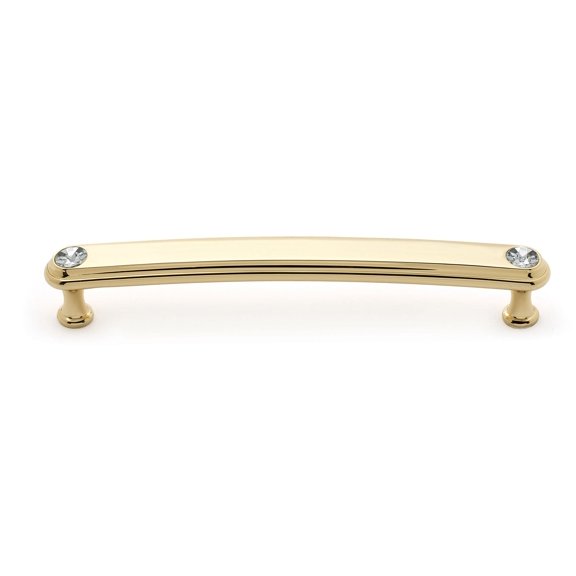 Alno C211-6-GLD Swarovski Crystal 6" Cabinet Pull Gold