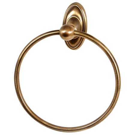 Classic Traditional Wall Mounted Towel Ring, Antique English
