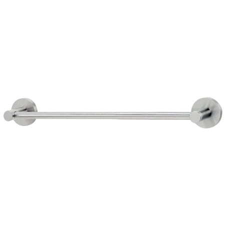 Contemporary I 18" Wall Mounted Towel Bar, Polished Nickel