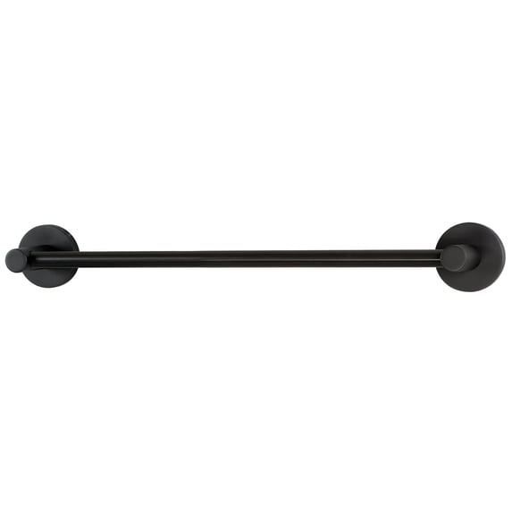 Contemporary I 18" Wall Mounted Towel Bar, Bronze