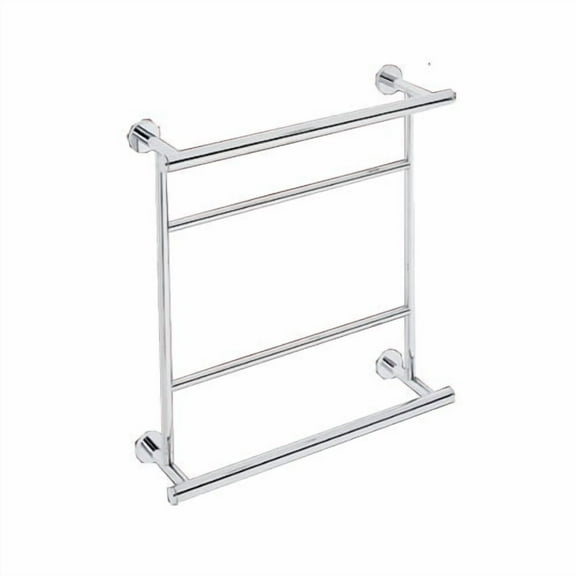 Alno A8328-18-SN Contemporary I 18 Inch Hospitality Towel Rack Satin Nickel