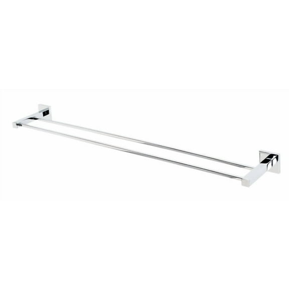 Alno Contemporary II 30" Double Towel Bar - Polished Chrome