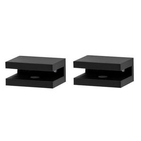 Alno Inc Contemporary II Shelf Brackets Only with Brass Construction (Set of 2)