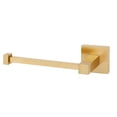 thumbnail image 1 of Alno A8461-SB Contemporary Ii Single Post Slide On Solid Brass Toilet Paper Holder - Brass, 1 of 6
