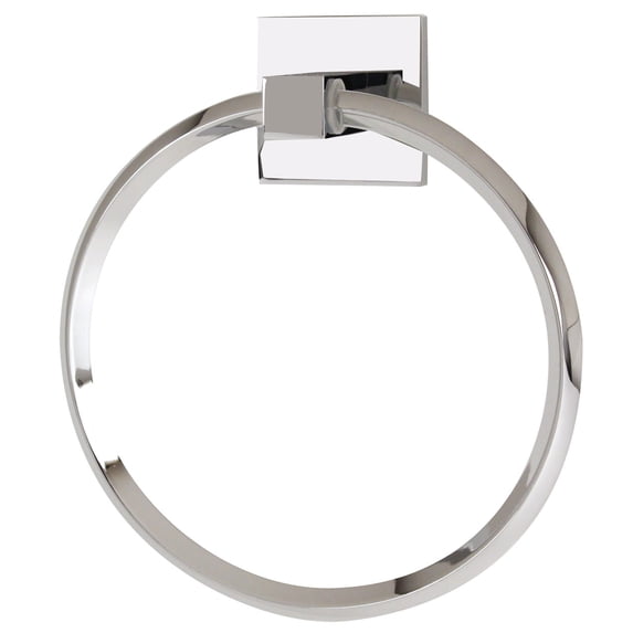 Alno A8440-PC Contemporary II 6" Towel Ring Polished Chrome