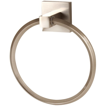 Alno A8440-SN Contemporary II 6" Towel Ring Satin Nickel