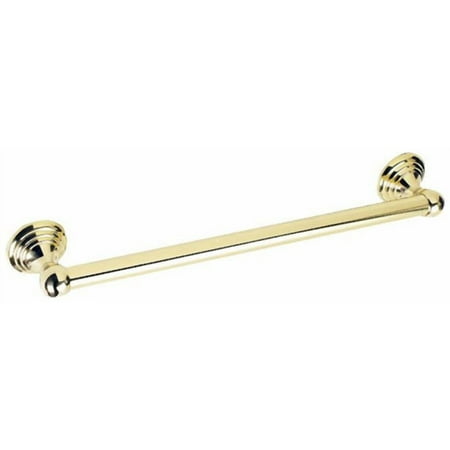 Embassy 18" Grab Bar - Finish: Polished Brass