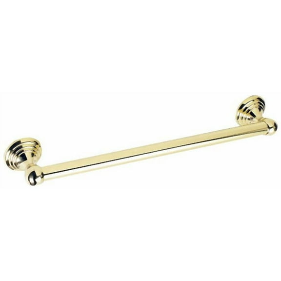 Embassy 18" Grab Bar - Finish: Polished Brass