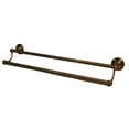 thumbnail image 1 of Alno Double Towel Bar 24" With 3/4" - Antique English, 1 of 7