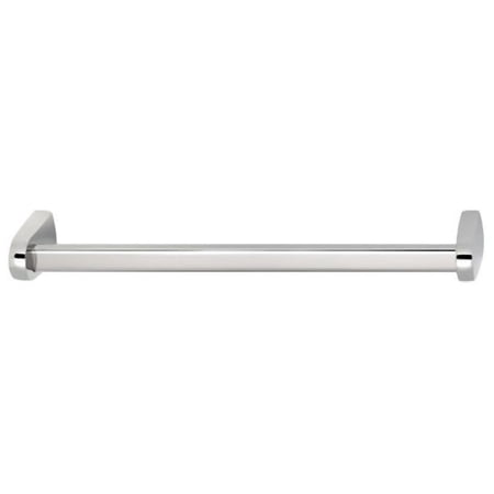 Euro 18" Wall Mounted Towel Bar, Polished Chrome