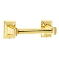 thumbnail image 1 of Geometric Toilet Paper Holder - Finish: Polished Brass, 1 of 2