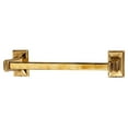 thumbnail image 1 of Geometric 12" Wall Mounted Towel Bar, Polished Antique, 1 of 7