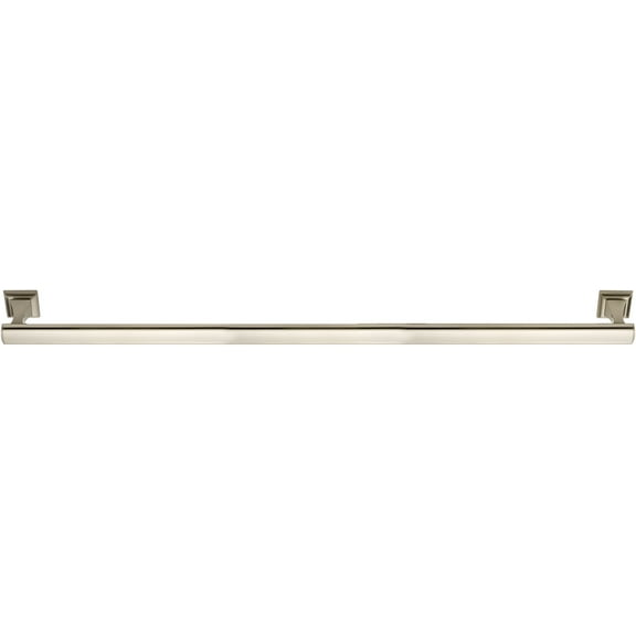 Manhattan 30" Wall Mounted Towel Bar, Satin Nickel