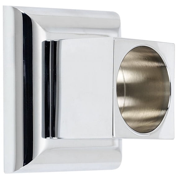 Alno Manhattan Shower Rod Brackets Sold In Pairs - Polished Chrome