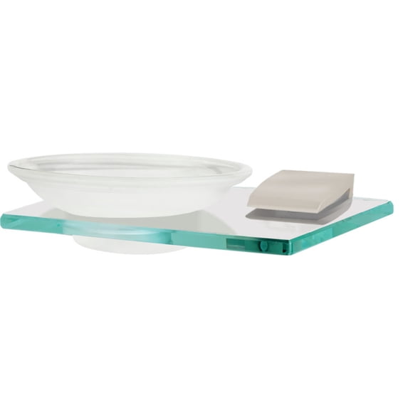 Manhattan Soap Holder, Satin Nickel