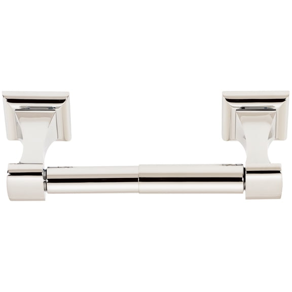 Manhattan Toilet Paper Holder - Finish: Polished Nickel