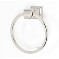 thumbnail image 1 of Alno A7440-PN Manhattan Towel Ring Polished Nickel, 1 of 4
