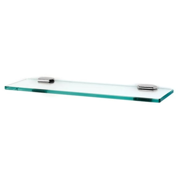 Nicole 18" x 1" Bathroom Shelf, Polished Chrome