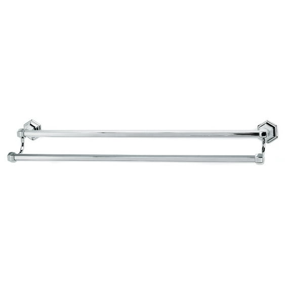 Alno A7725-30 Nicole 30" Wide Double Towel Bar - Chrome