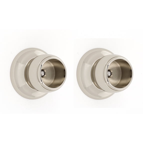 Alno A6646-PN Royale Shower Rod Mounting Bracket Set - Nickel