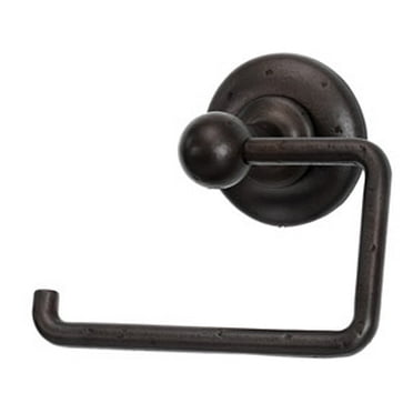 Alno A8266 Sierra Rustic Industrial Euro Slide On Single Post Solid Bronze Toilet Paper