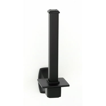 Alno A6567 Cube 6-3/4" Tall Modern Vertical Toilet Tissue Holder - Bronze