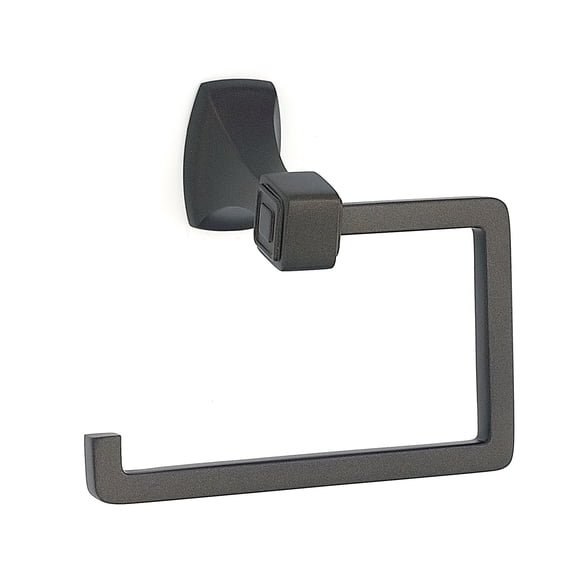 Alno A6566-CHBRZ Cube Single Post Tissue Paper Holder Chocolate Bronze