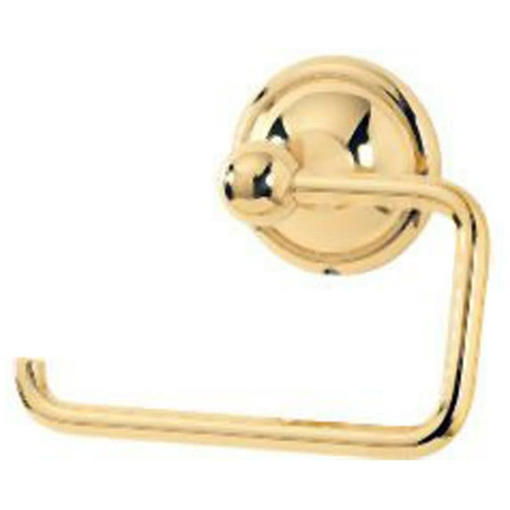 Yale Singe Post Paper Holder - Finish: Polished Brass