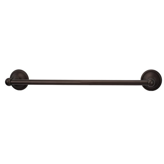 Yale 18" Wall Mounted Towel Bar, Chocolate Bronze