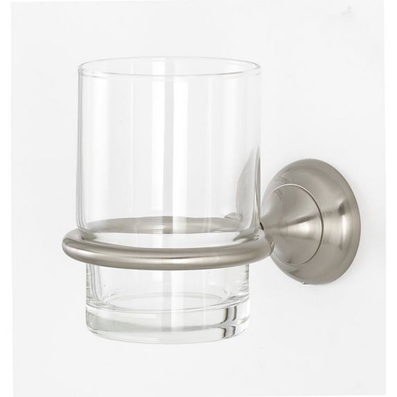 Alno Royale Series Tumbler Holder with Tumbler - Satin Nickel