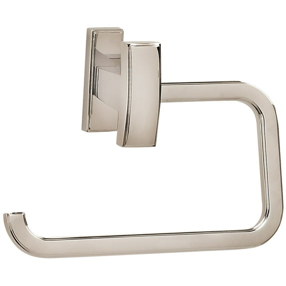 Alno A7566-SN Arch Single Post Tissue Holder Satin Nickel