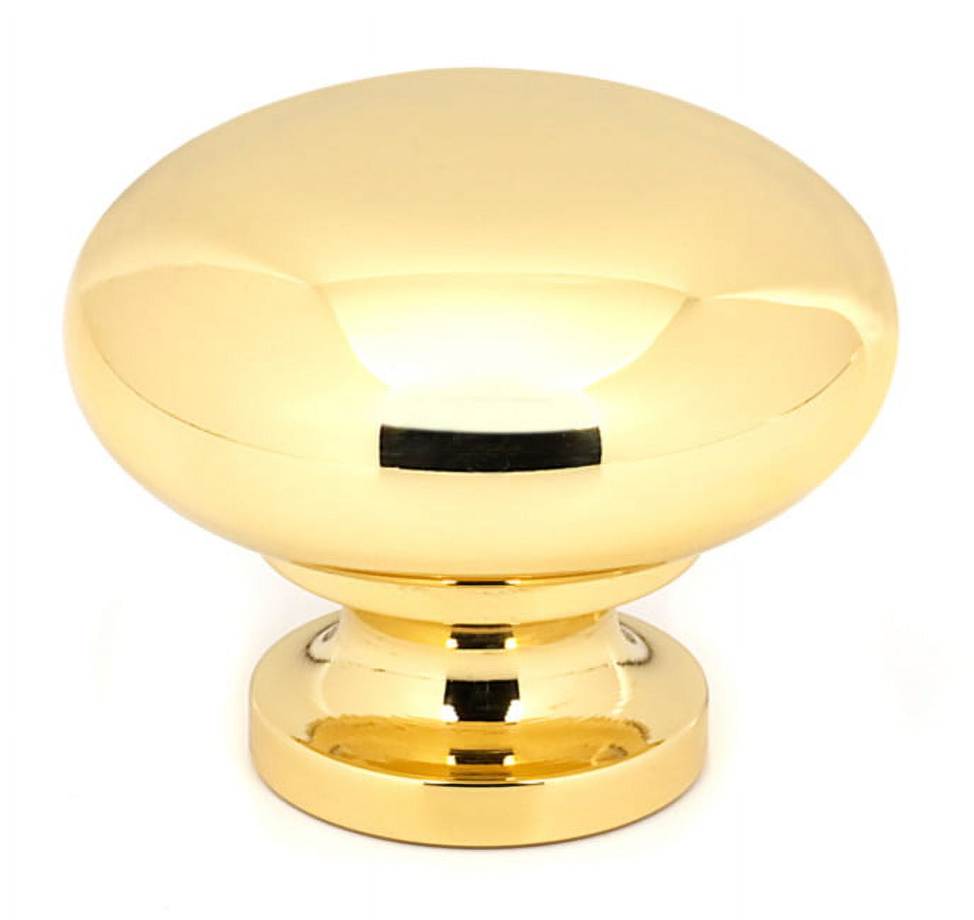 Alno A1136-PB 1-1/2 Inch Cabinet Knob Polished Brass