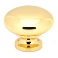 thumbnail image 1 of Alno A1136-PB 1-1/2 Inch Cabinet Knob Polished Brass, 1 of 7