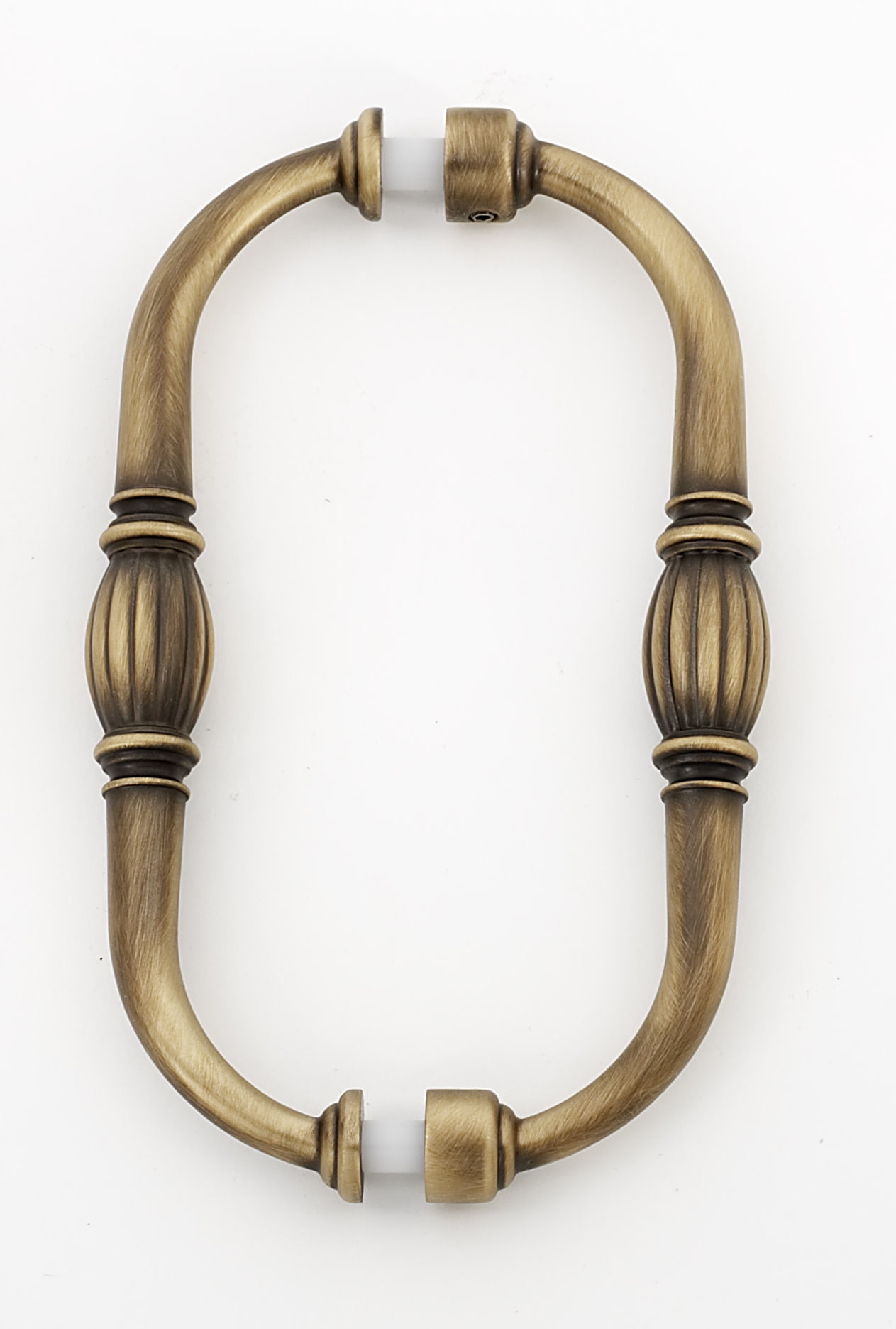 Alno G234-6-AEM Tuscany Luxury 6" Center To Center Back To Back Door Pulls - Antique