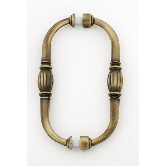 Alno G234-6 Tuscany Luxury 6" Center To Center Back To Back Door Pulls - Antique English