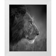 thumbnail image 1 of Alnomas, Faisal 12x14 White Modern Wood Framed Museum Art Print Titled - Thinking Under The Rain, 1 of 4