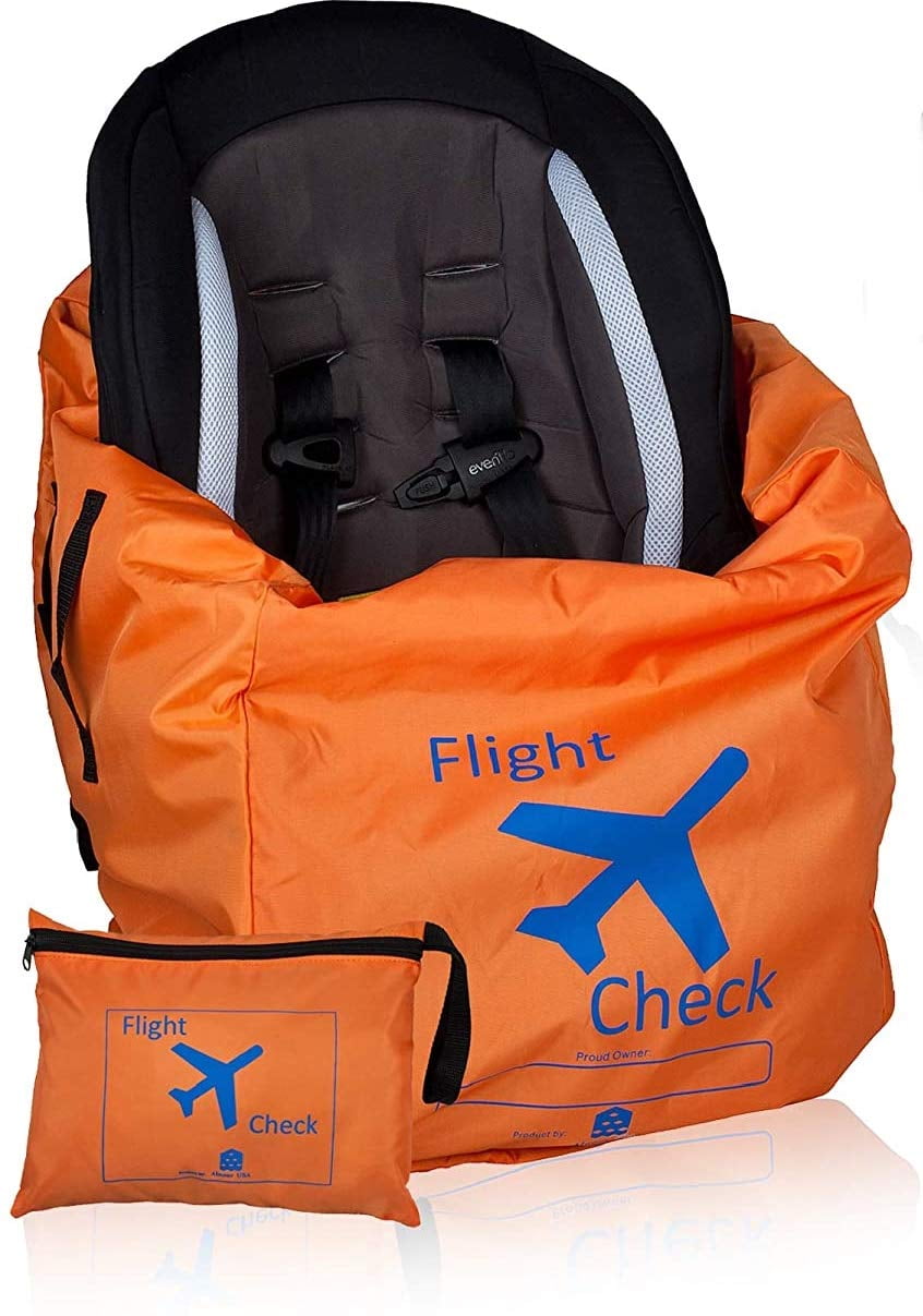 Alnoor USA 1-Pc of Car Seat Travel Bag with Travel Pouch