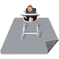 Alnoor USA Splat Mat for Under High Chair Splash Mat Antislip