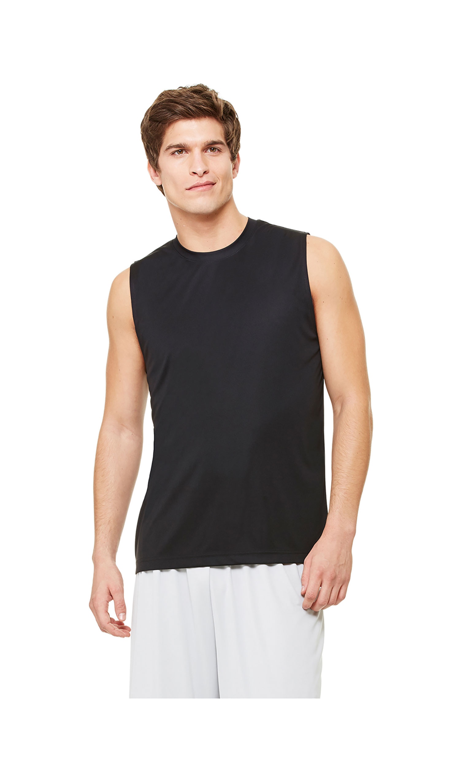 Alo Men's Performance Poly Interlock Shooter TShirt, Style M2079