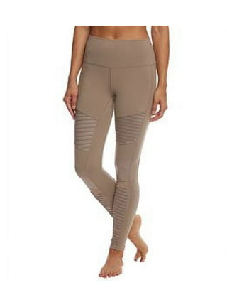 ALO YOGA Airbrush new metallic stretch leggings size large