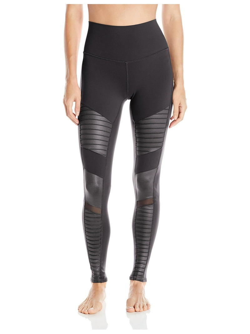 Alo Yoga Women's Small High Waist Moto Legging Pants