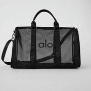 Alo Yoga Womens Transparent Mesh Outdoor Sports, Fitness And Travel Crossbody Bag Casual Shopping Bags