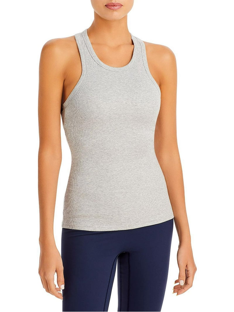 Alo Yoga Womens Racerback Ribbed Tank Top