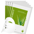 thumbnail image 1 of Aloderma Oil Controlling Sheet Masks for Face with 88% Organic Aloe Vera - 5 Facial Sheet Masks for Acne Prone Skin with Witch Hazel - Balancing Face Mask Sheets to Naturally & Gently Clear Oily Skin, 1 of 8
