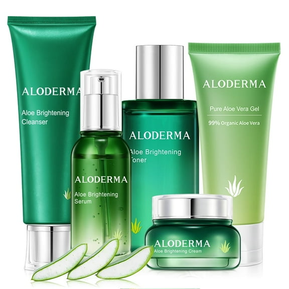 Aloderma Signature Aloe Brightening Set 5-Piece Set
